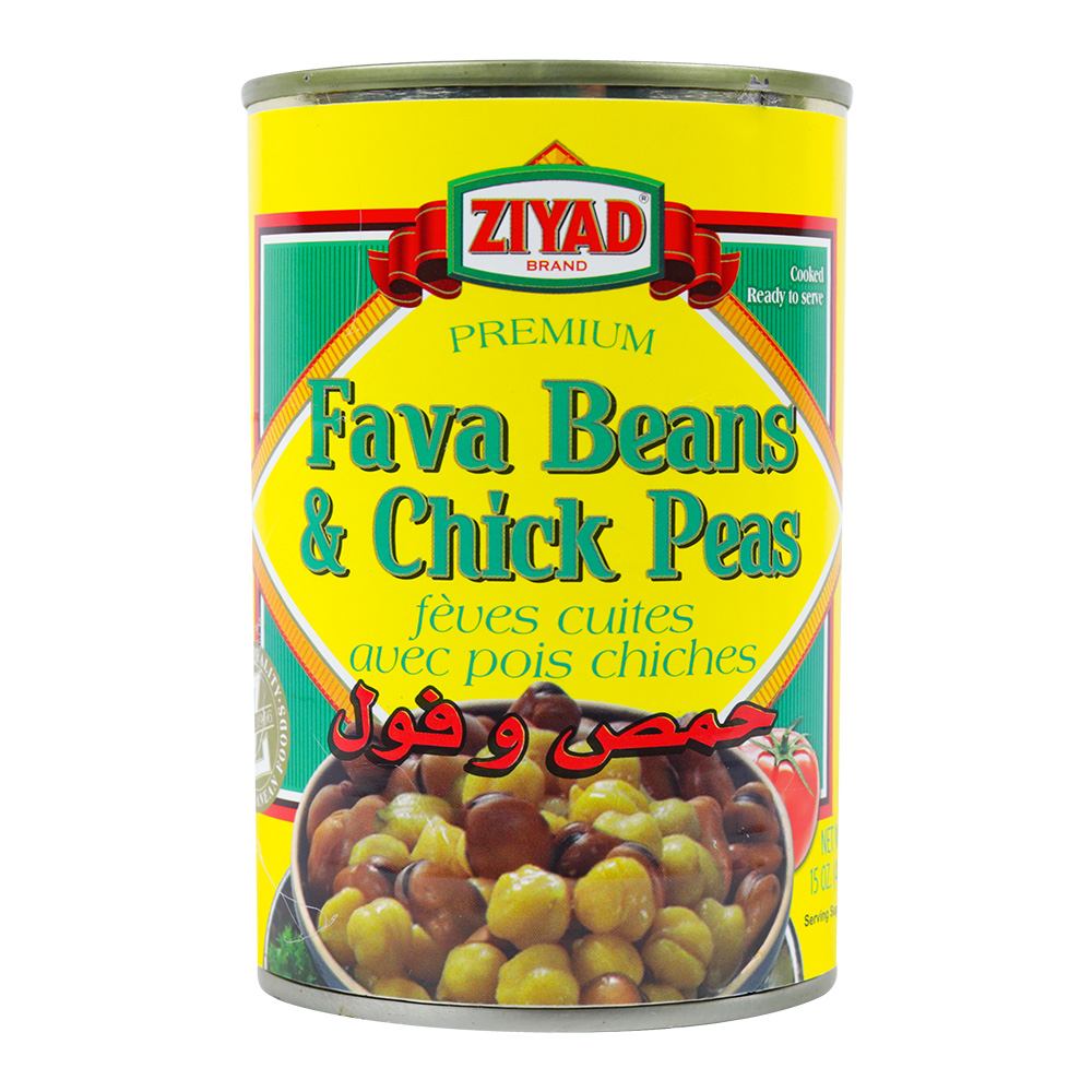 Ziyad Chick Peas & Fava Beans Mix