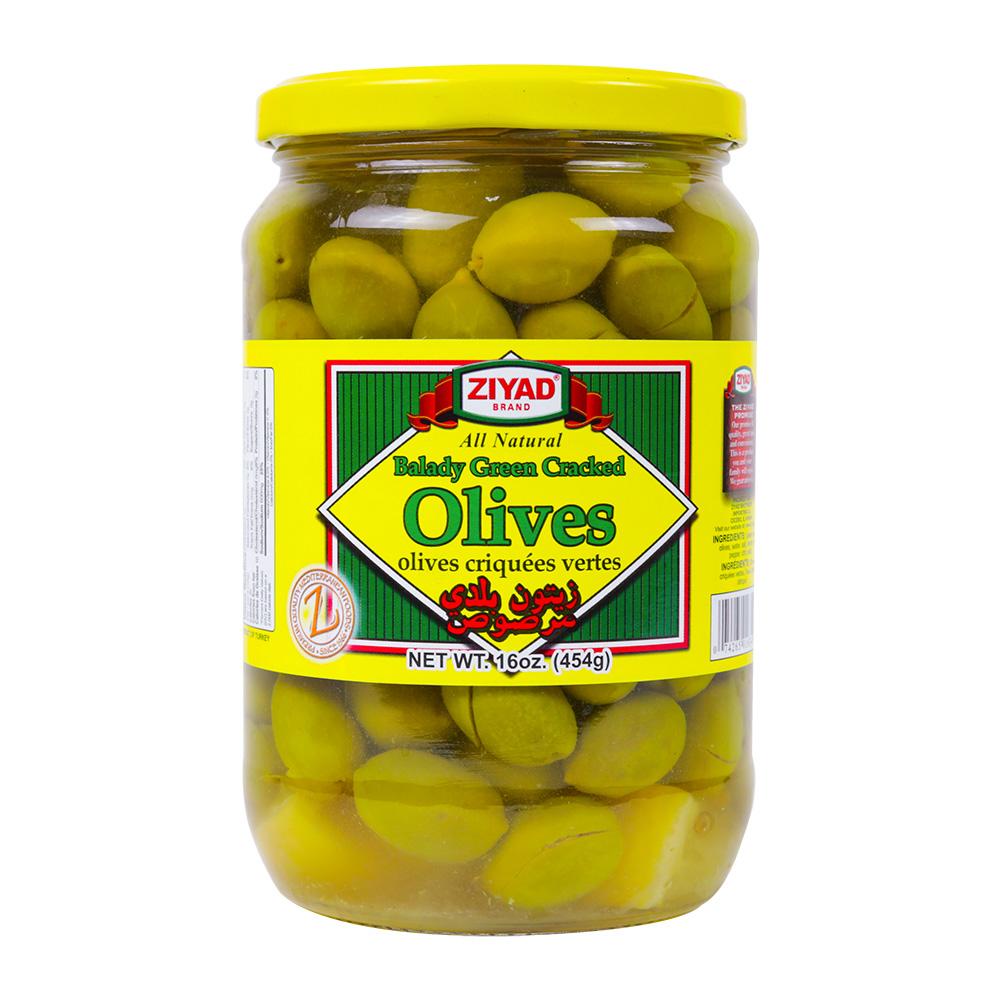 Ziyad Cracked Green Olives