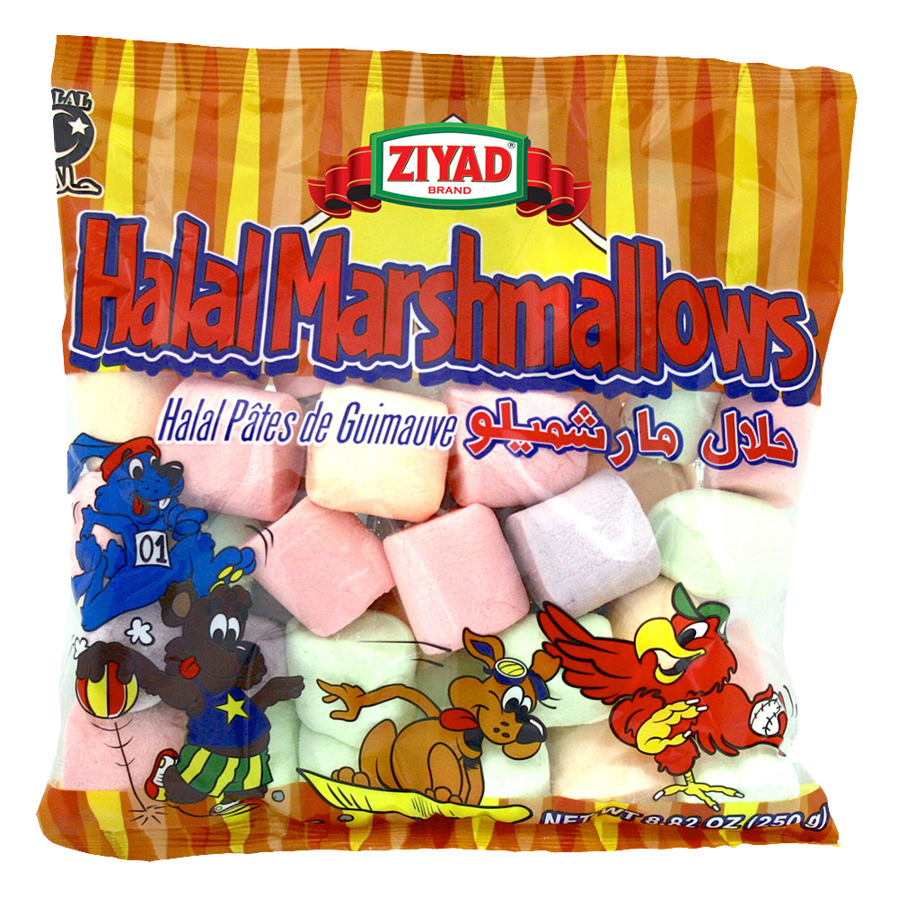 Ziyad Halal Fruit Flavored Marshmallows